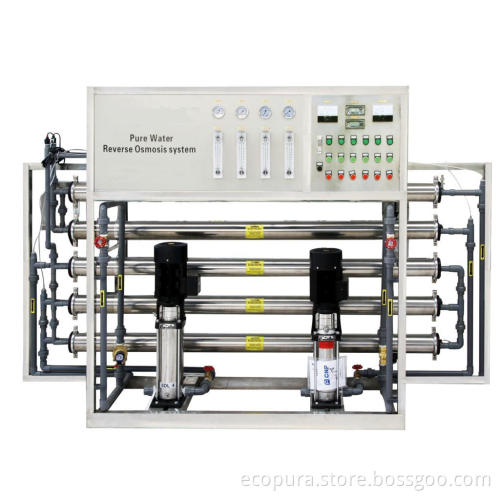 RO Water Treatment System / Water Purification Equipment 2000L/H